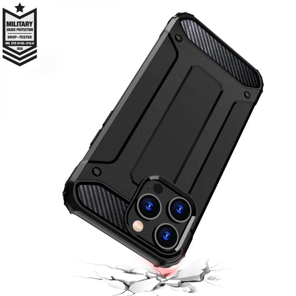 Калъф за Xiaomi Redmi Note 14 Pro+ 5G, Techsuit, Hybrid Armor, Черен