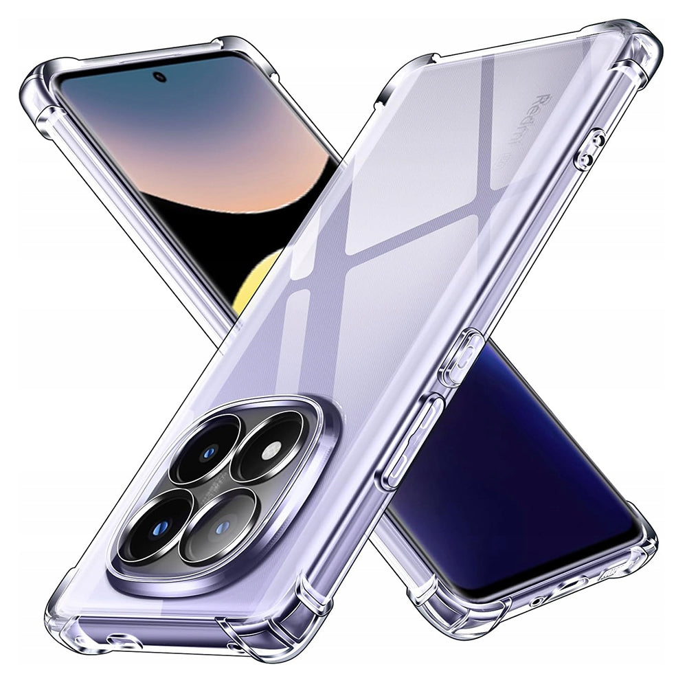 Калъф за Xiaomi Redmi Note 14 Pro+ 5G, Techsuit, противоударен прозрачен, прозрачен