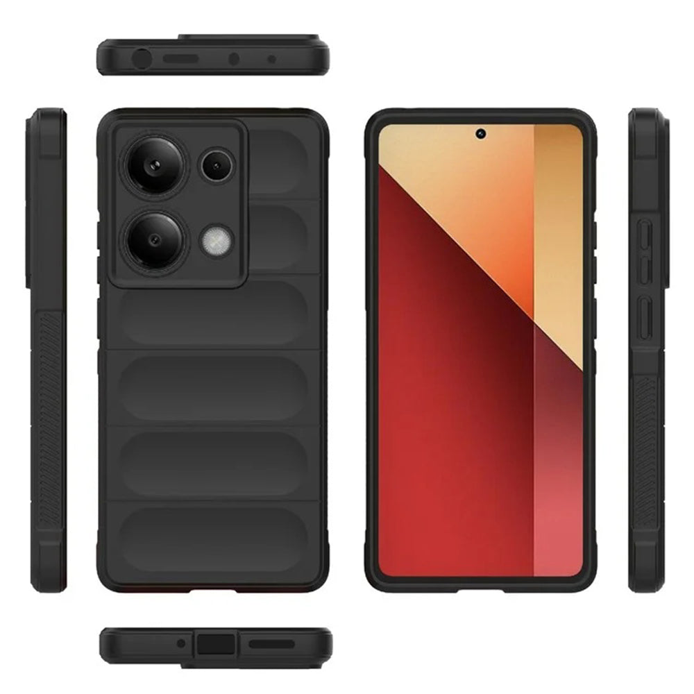 Калъф за Xiaomi Redmi Note 14S, Techsuit, Magic Shield, Черен
