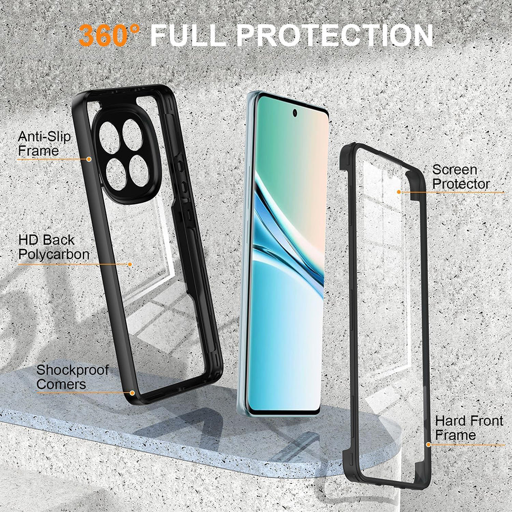 Калъф за Xiaomi Redmi Note 15 4G, Techsuit, ColorVerse 360, Черен