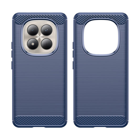 Калъф за Xiaomi Redmi Note 15 Pro 4G, Techsuit, Карбон, Син