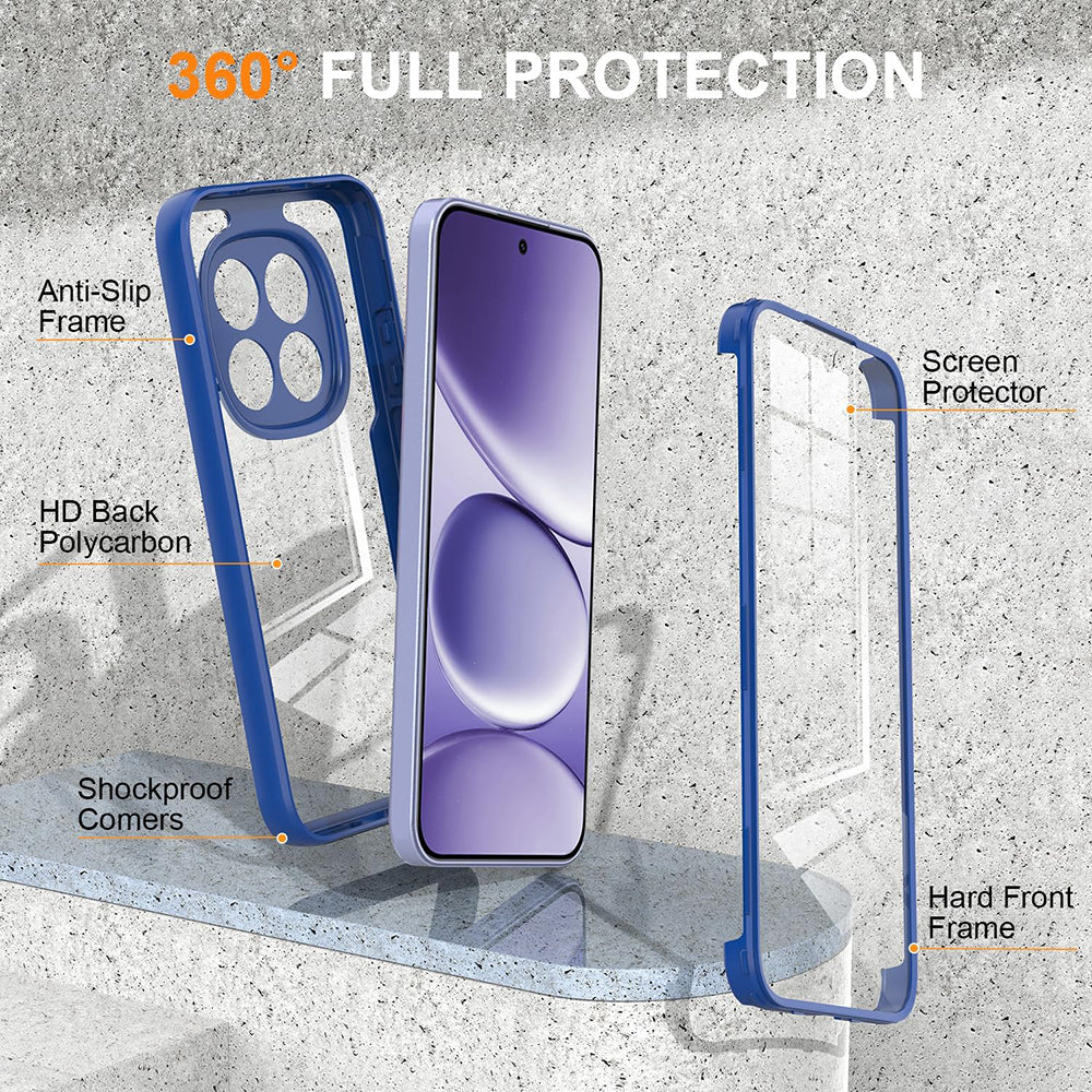 Калъф за Xiaomi Redmi Note 15 Pro 4G, Techsuit, ColorVerse 360, Син