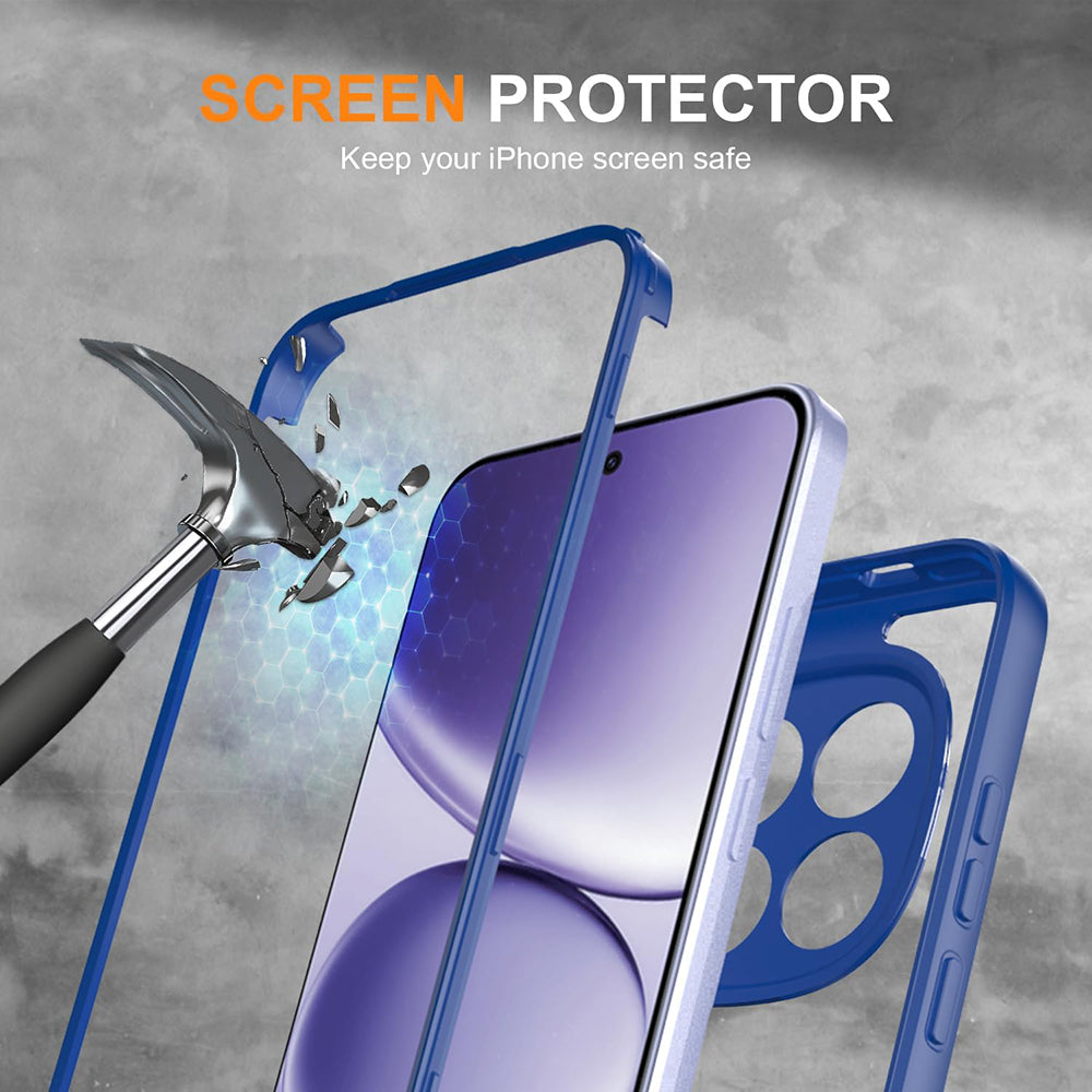Калъф за Xiaomi Redmi Note 15 Pro 4G, Techsuit, ColorVerse 360, Син