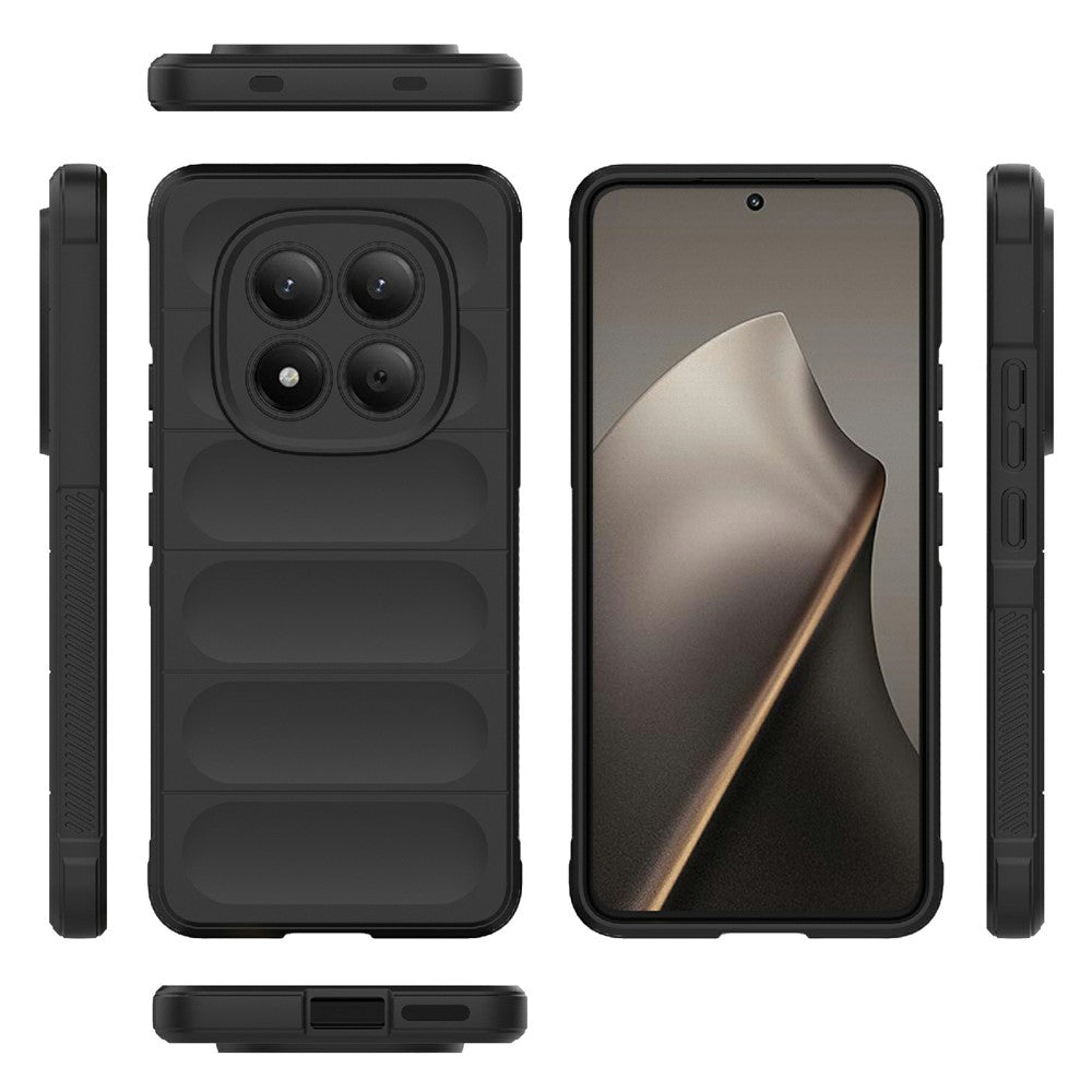 Калъф за Xiaomi Redmi Note 15 Pro 4G, Techsuit, Magic Shield, Черен