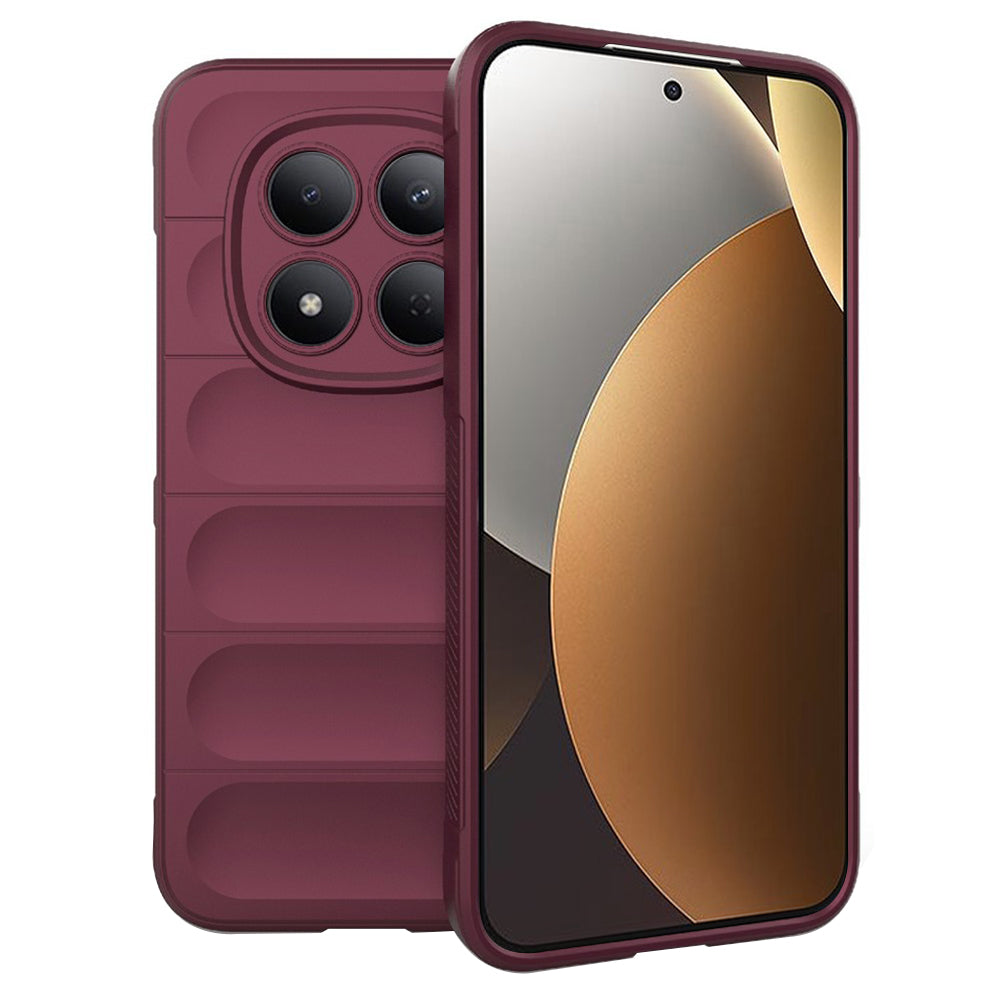 Калъф за Xiaomi Redmi Note 15 Pro 5G, Techsuit, Magic Shield, Вишнев