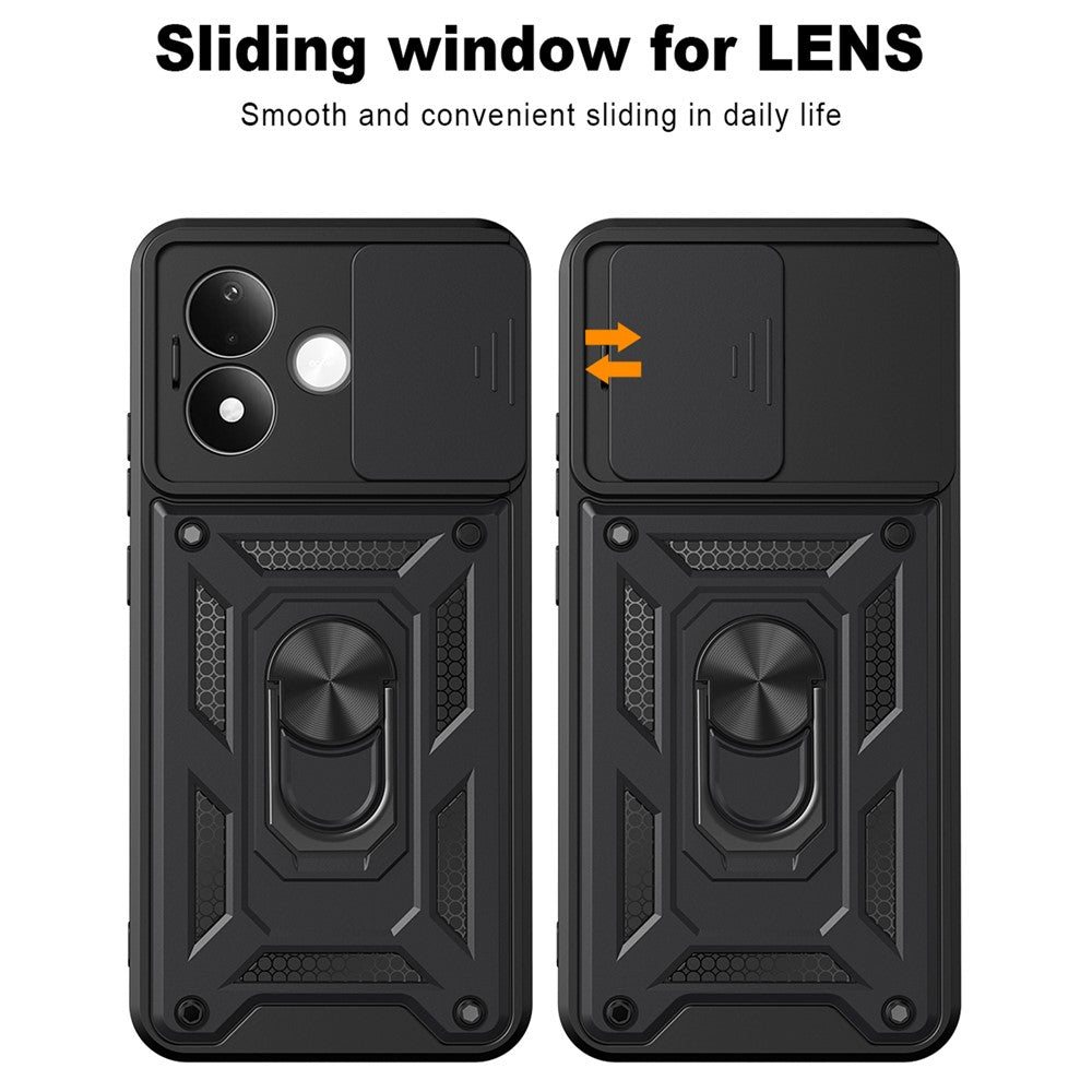 Калъф за Xiaomi Redmi Note 17 4G / Note 17 5G, Techsuit, CamShield, розово злато