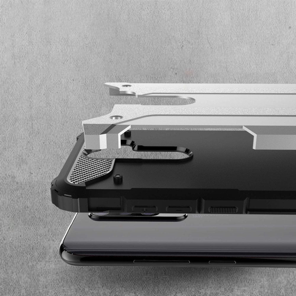 Калъф за Xiaomi Redmi Note 8 Pro, Techsuit, Hybrid Armor, Черен