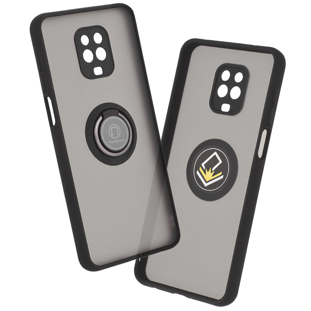 Калъф за Xiaomi Redmi Note 9S / Note 9 Pro / Note 9 Pro Max, Techsuit, Glinth, Черен