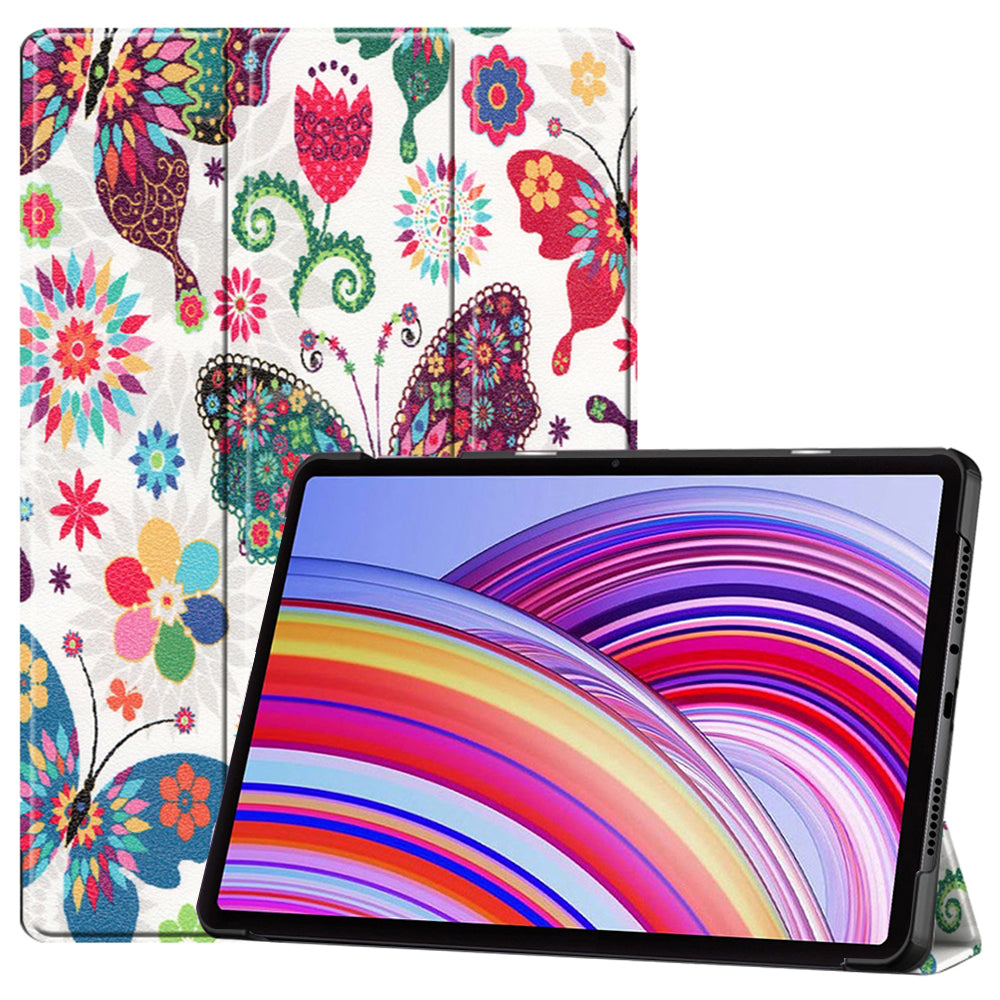 Калъф за Xiaomi Redmi Pad Pro / Pad / Pad Pro 5G, Techsuit, FoldPro Butterfly, Многоцветен