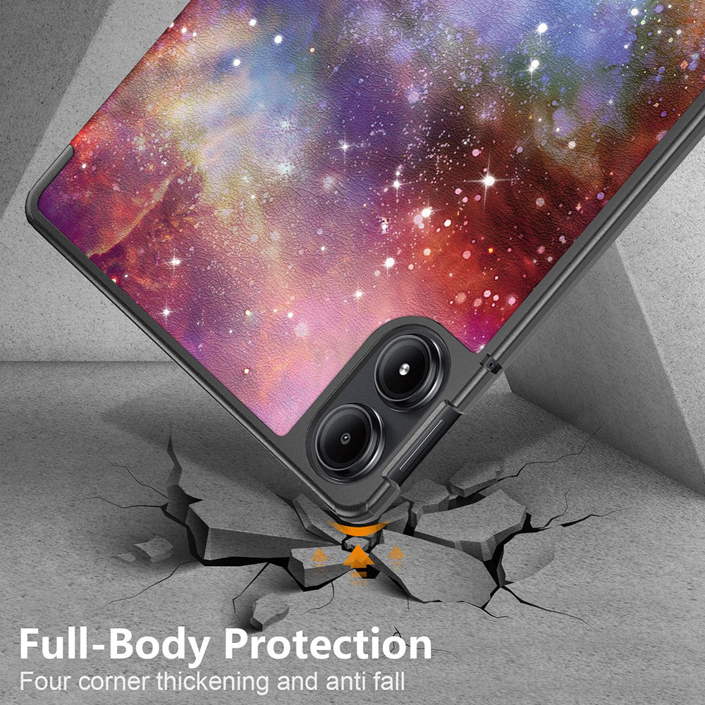 Калъф за Xiaomi Redmi Pad Pro / Pad / Pad Pro 5G, Techsuit, FoldPro Galaxy, Многоцветен