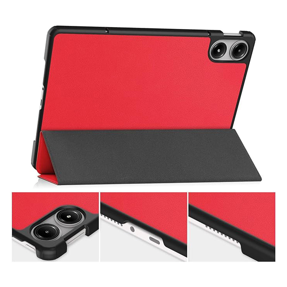 Калъф за Xiaomi Redmi Pad Pro / Pad / Pad Pro 5G, Techsuit, FoldPro, Червен