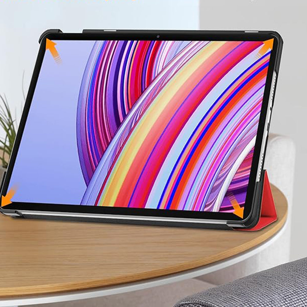 Калъф за Xiaomi Redmi Pad Pro / Pad / Pad Pro 5G, Techsuit, FoldPro, Червен