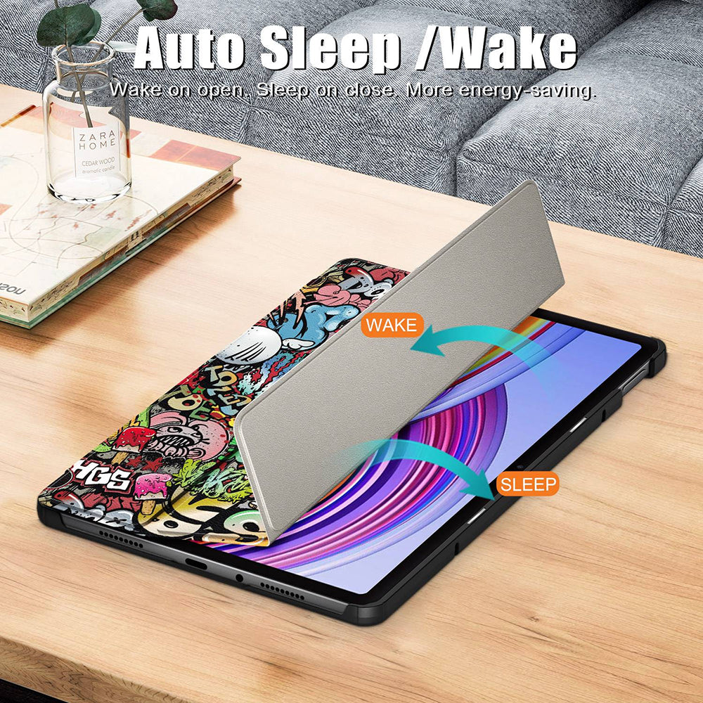 Калъф за Xiaomi Redmi Pad Pro / Pad / Pad Pro 5G, Techsuit, FoldPro Urban Vibe, Многоцветен