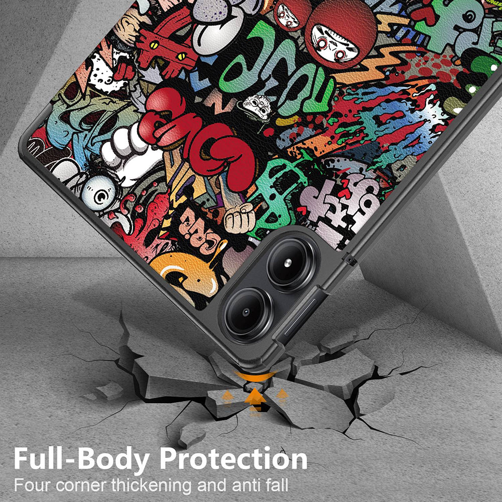 Калъф за Xiaomi Redmi Pad Pro / Pad / Pad Pro 5G, Techsuit, FoldPro Urban Vibe, Многоцветен