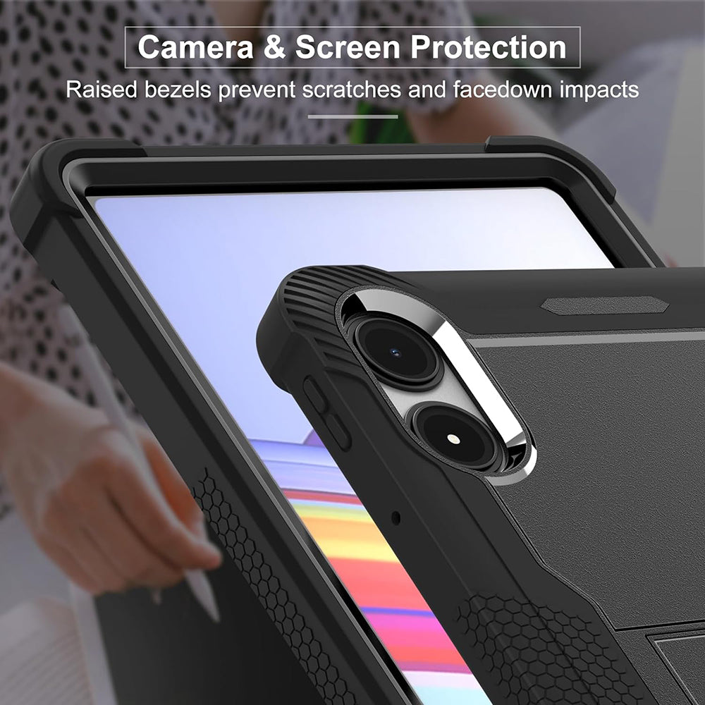 Калъф за Xiaomi Redmi Pad Pro / Pro 5G / Poco Pad, Techsuit, Rugged TabShell, Черен