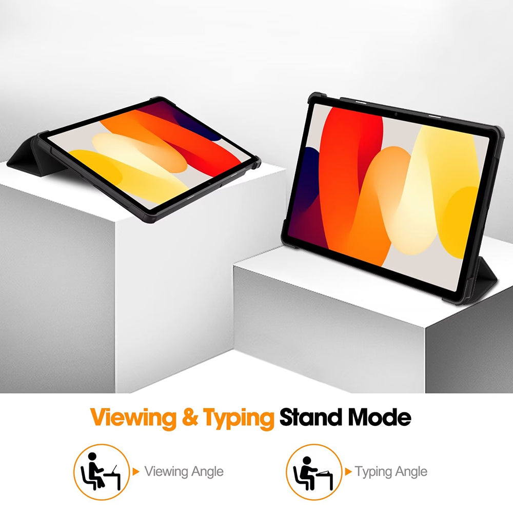 Калъф за Xiaomi Redmi Pad SE, Techsuit, FoldPro Butterfly, Многоцветен