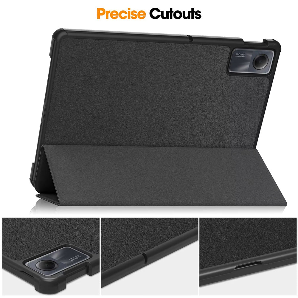 Калъф за Xiaomi Redmi Pad SE, Techsuit, FoldPro, Черен