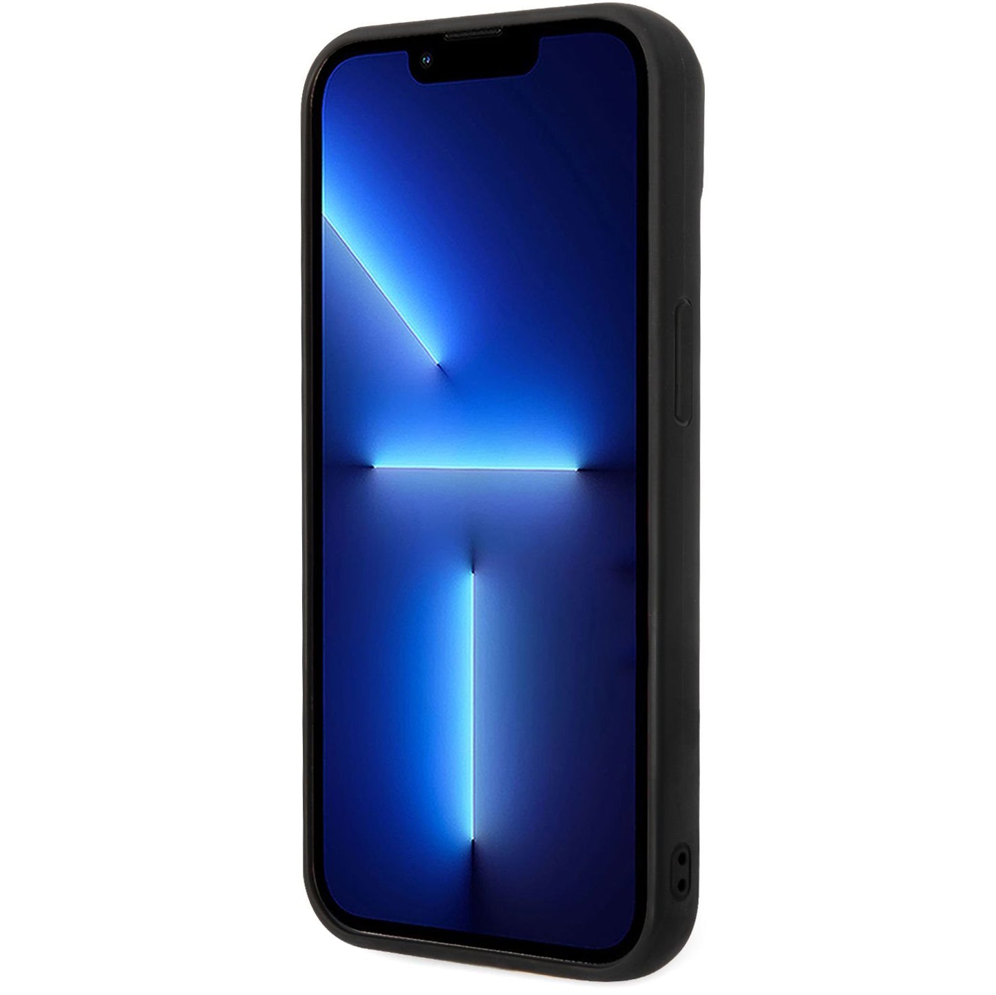 Калъф за Apple iPhone 14 Plus, Karl Lagerfeld, Quilted Puffy Metal Logo, Черен