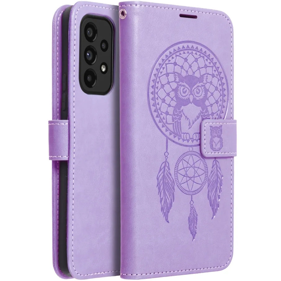 Калъф за Samsung Galaxy A22 5G A226, OEM, MEZZO Dream Catcher, Лилав