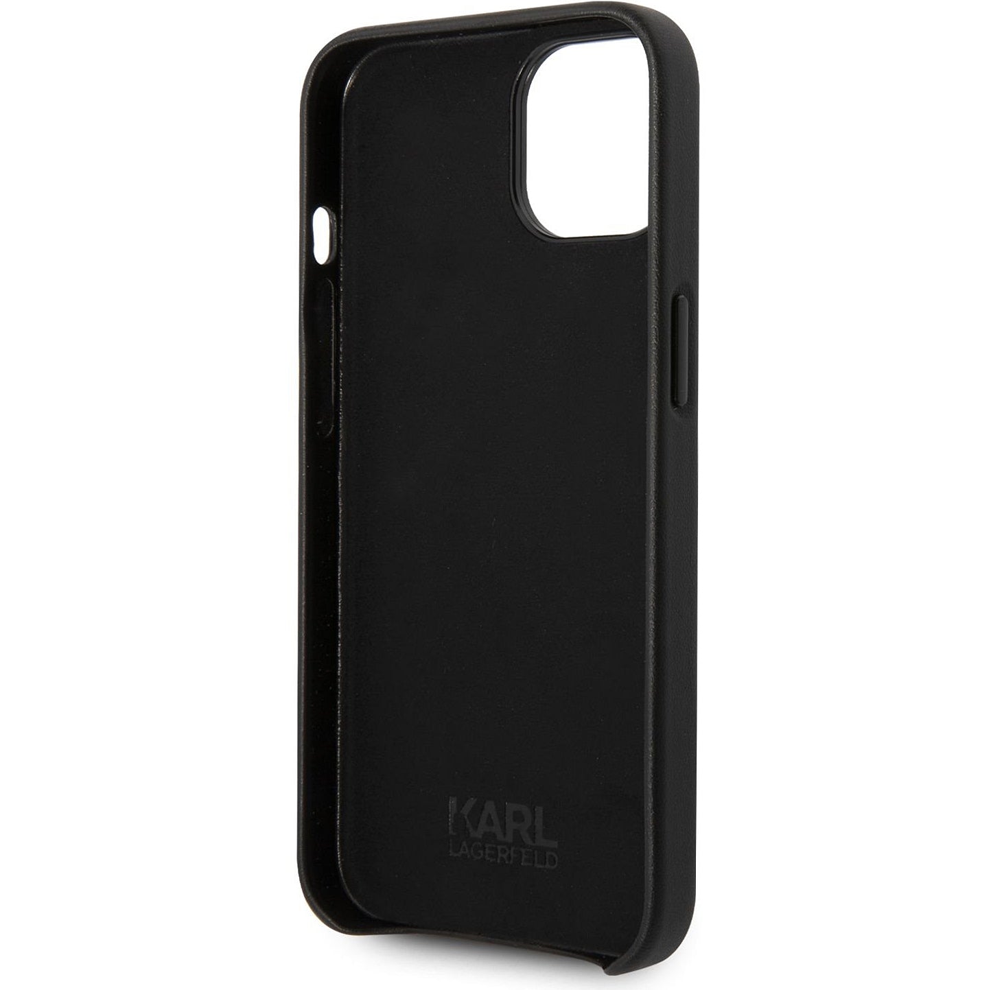 Калъф за Apple iPhone 14 Plus, Karl Lagerfeld, Perforated Logo, Черен