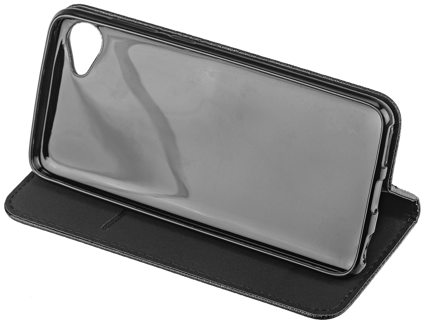 Калъф за Huawei Mate 20 Lite, OEM, Smart Magnet, Черен