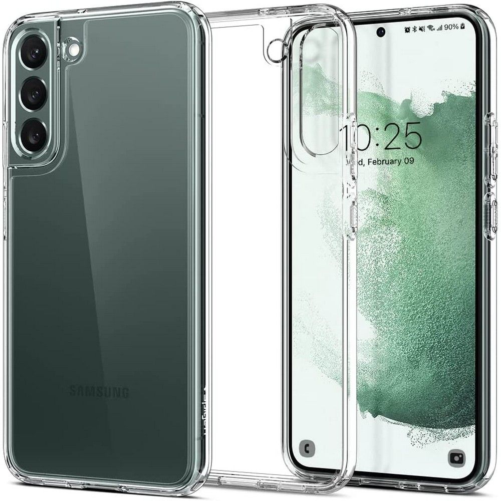 Калъф за Samsung Galaxy S22 5G S901, Spigen, Ultra Hybrid, Прозрачен ACS03988