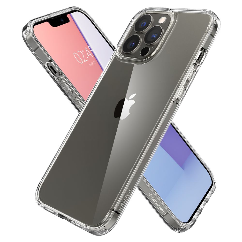 Калъф за Apple iPhone 13 Pro Max, Spigen, Ultra Hybrid, Прозрачен