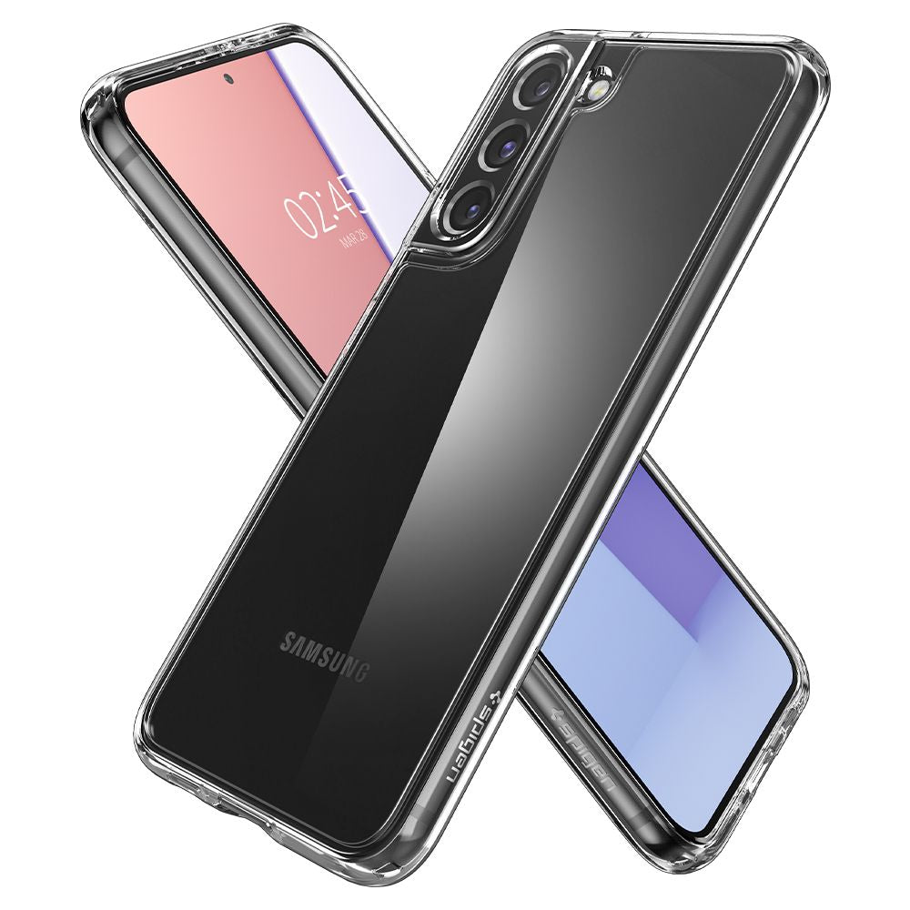 Калъф за Samsung Galaxy S22 5G S901, Spigen, Ultra Hybrid, Прозрачен ACS03988