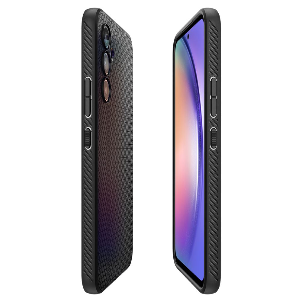 Калъф за Samsung Galaxy A54 A546, Spigen, Liquid Air, черен ACS05885