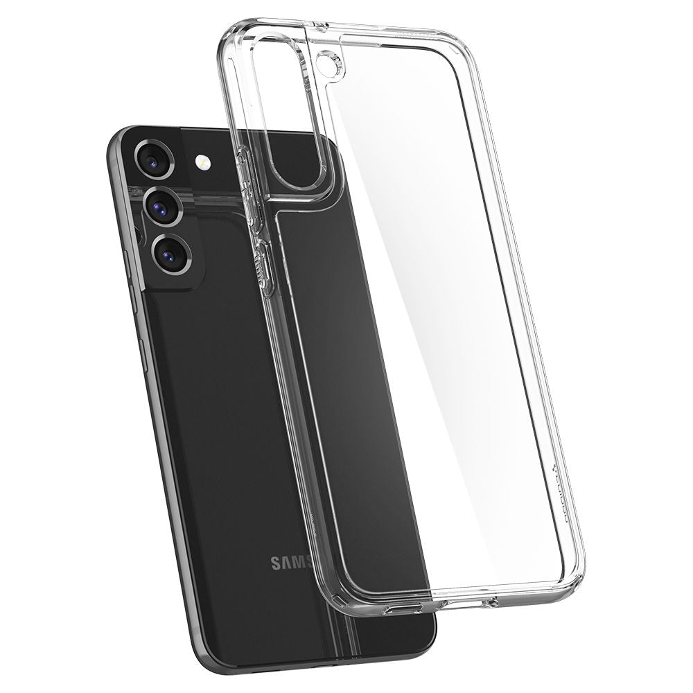 Калъф за Samsung Galaxy S22 5G S901, Spigen, Ultra Hybrid, Прозрачен ACS03988