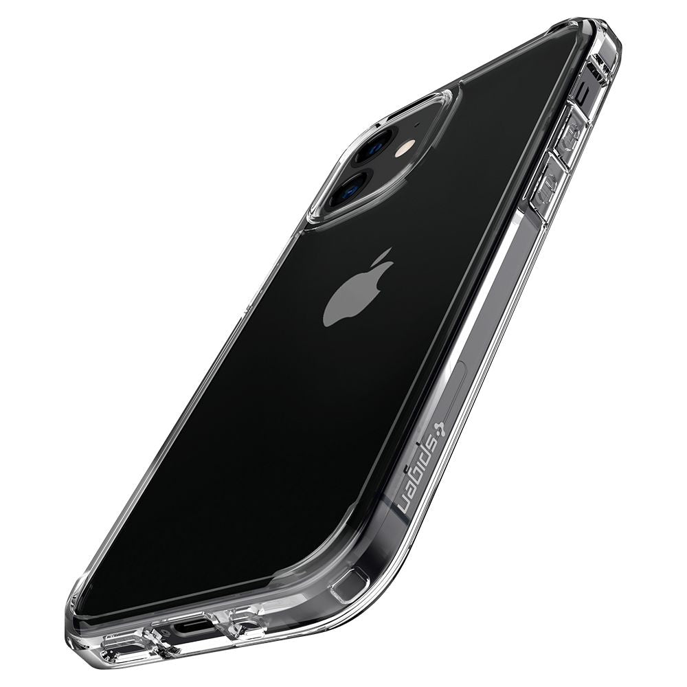 Калъф за Apple iPhone 12 / 12 Pro, Spigen, Ultra Hybrid, Прозрачен ACS01702