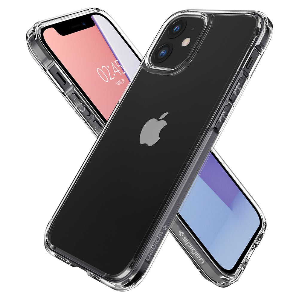 Калъф за Apple iPhone 12 / 12 Pro, Spigen, Ultra Hybrid, Прозрачен ACS01702