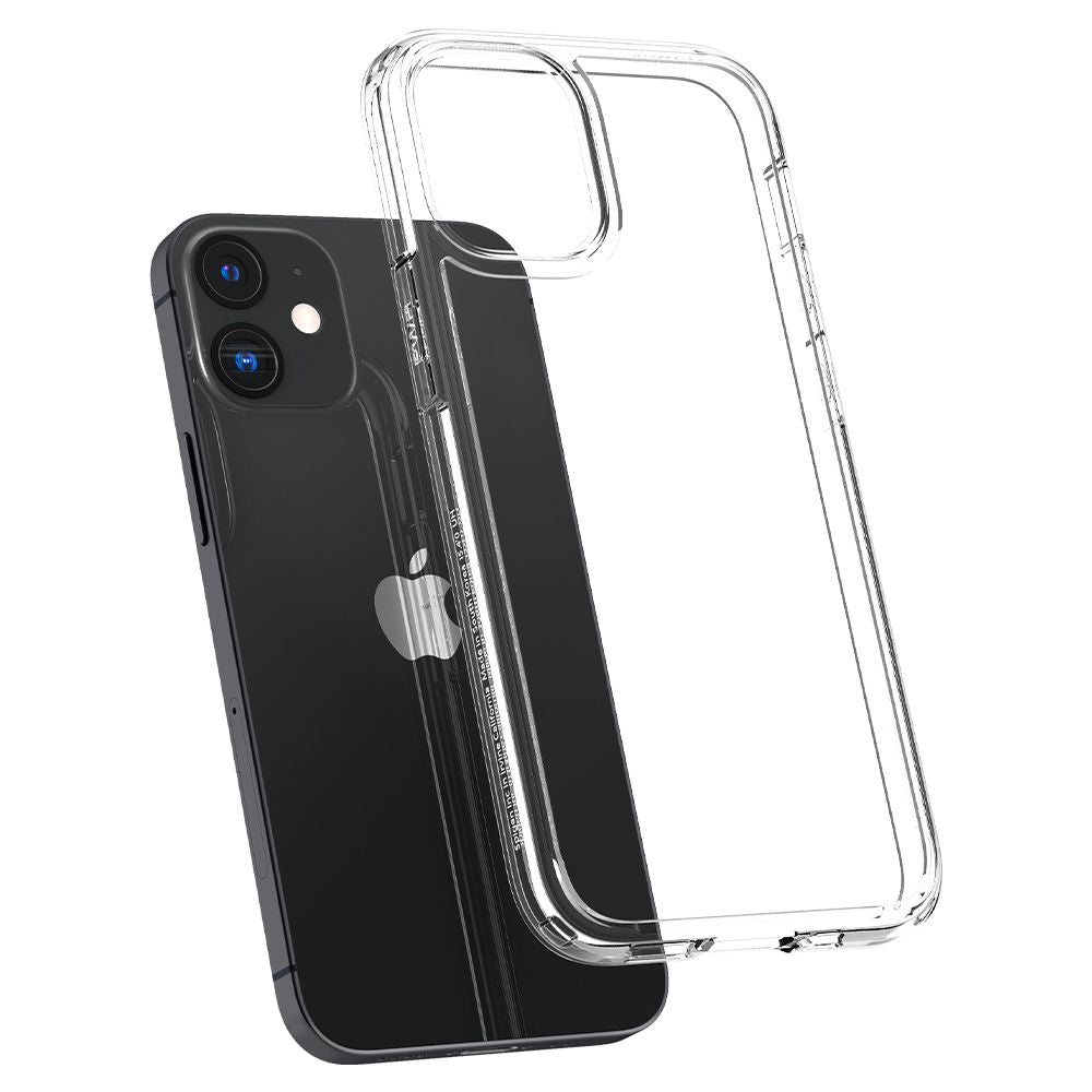 Калъф за Apple iPhone 12 / 12 Pro, Spigen, Ultra Hybrid, Прозрачен ACS01702