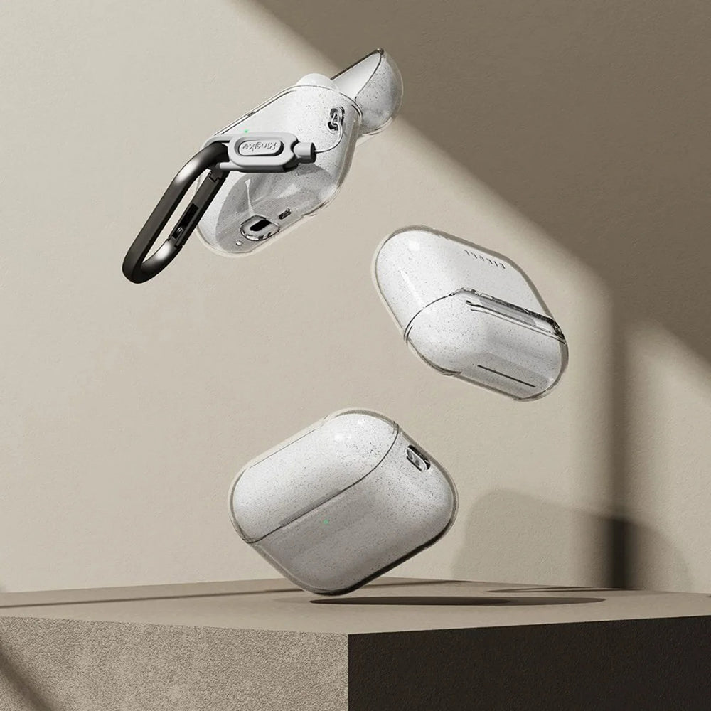 Калъф Ringke Air Glitter за Apple AirPods Pro 3, Прозрачен