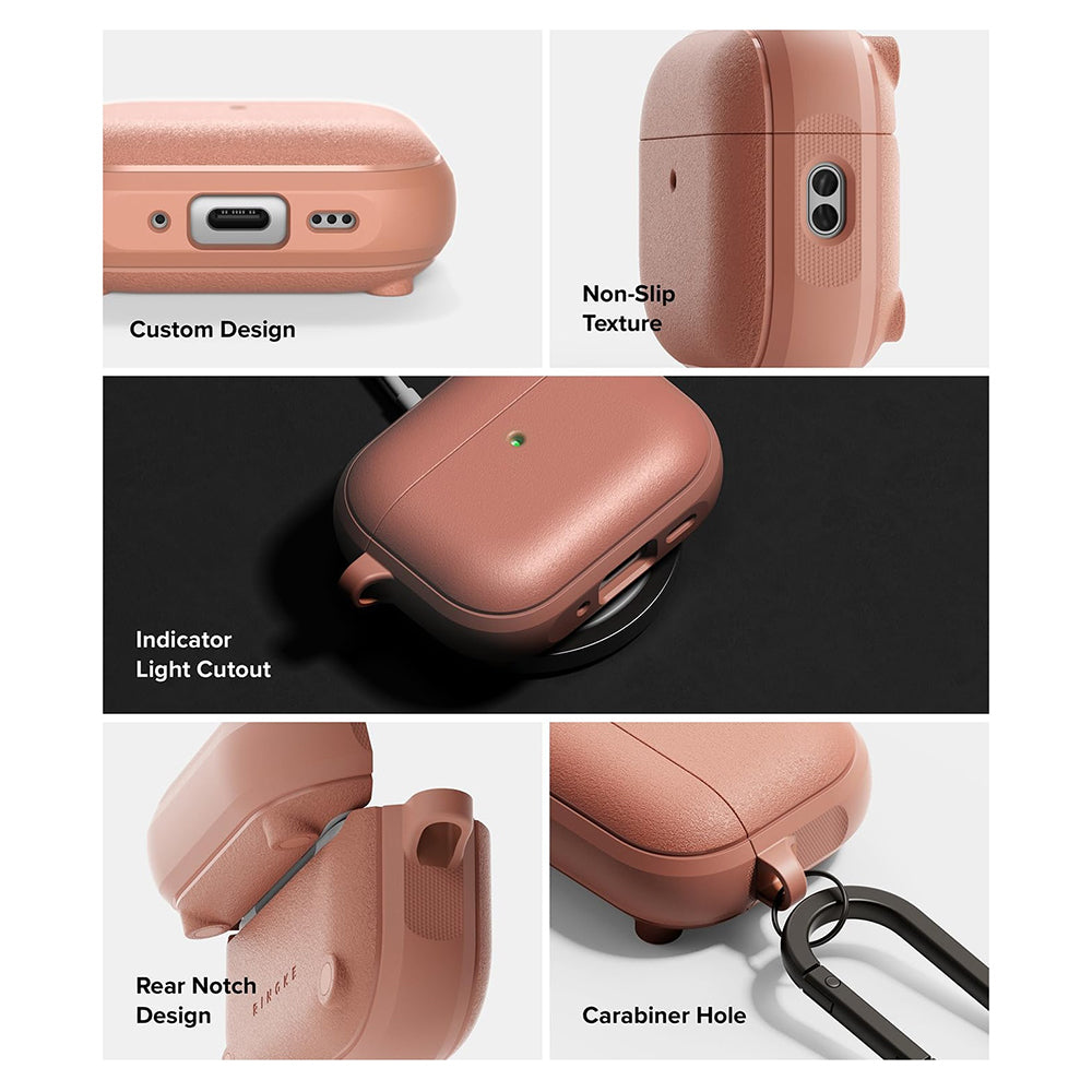 Калъф Ringke Onyx Magnetic Apple AirPods Pro 3, Бронз