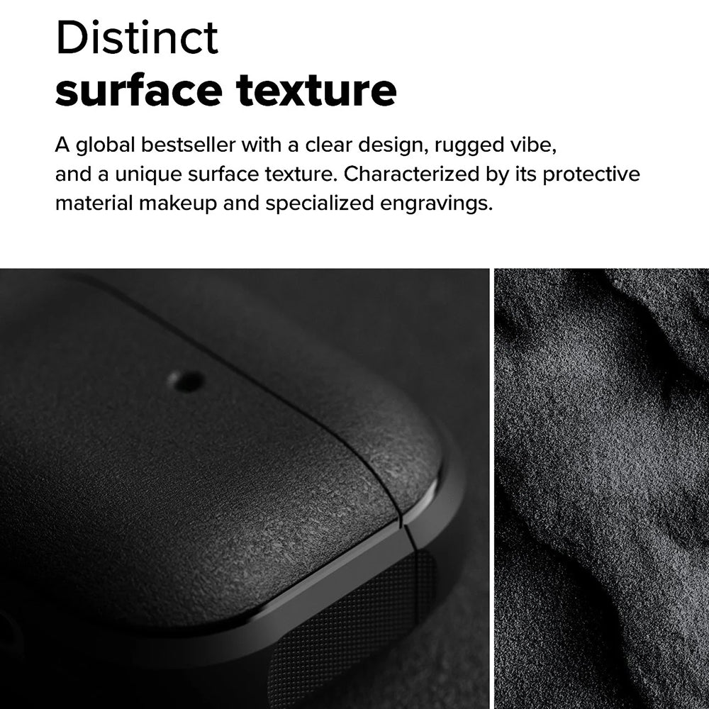 Калъф Ringke Onyx Magnetic за Apple AirPods 4, Сив