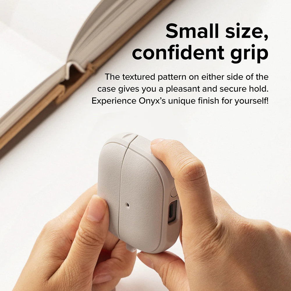 Калъф Ringke Onyx Magnetic за Samsung Galaxy Buds3 FE / Buds3 Pro / Buds3, Сив