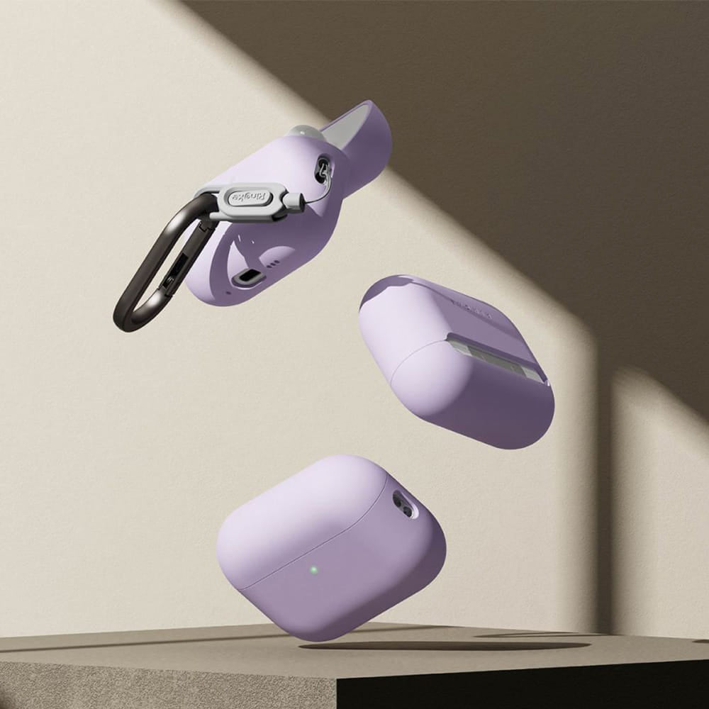 Калъф Ringke за Apple AirPods Pro 3, Светло лилав