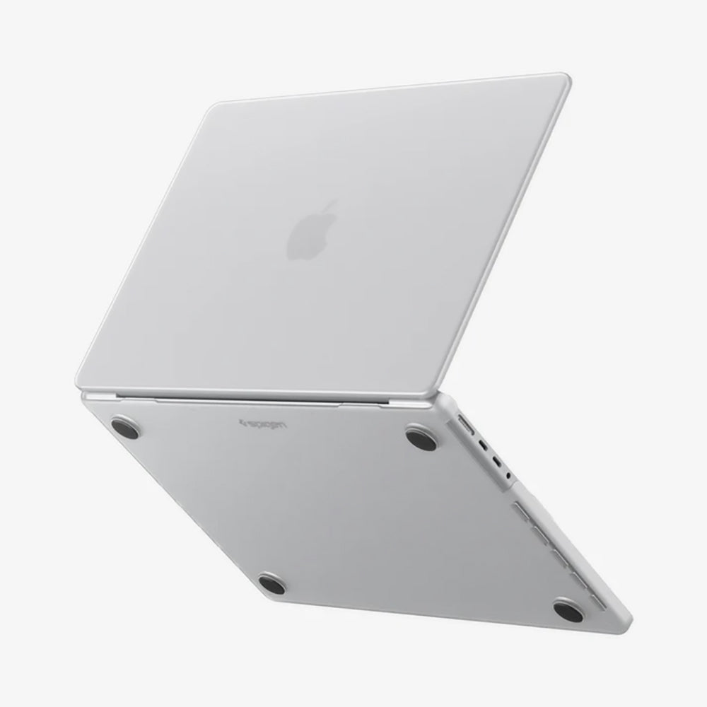 Калъф Spigen Airskin за Apple MacBook Pro 16 инча (2026) / (2024) / (2023) / (2021), Прозрачен матов ACS11526