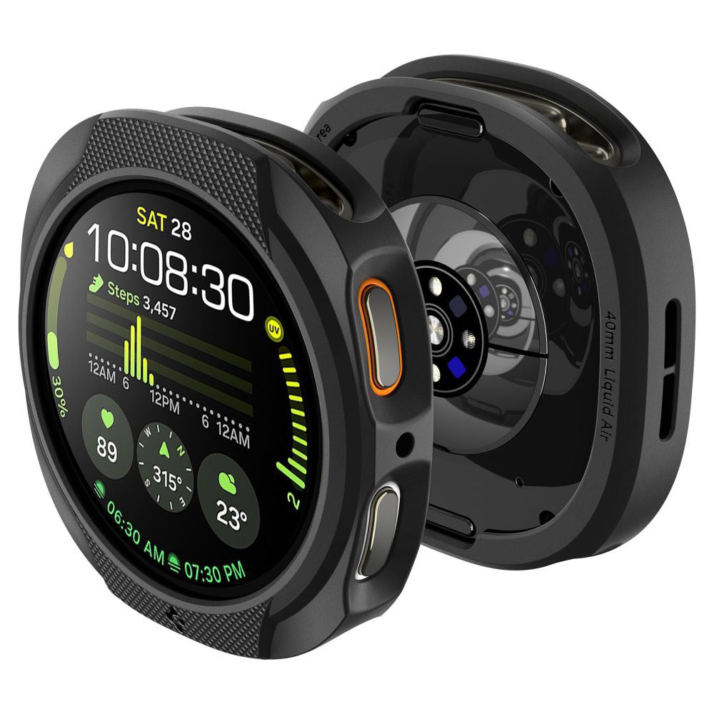Калъф Spigen Liquid Air за Samsung Galaxy Watch8 44mm, Матиран Черен ACS09839