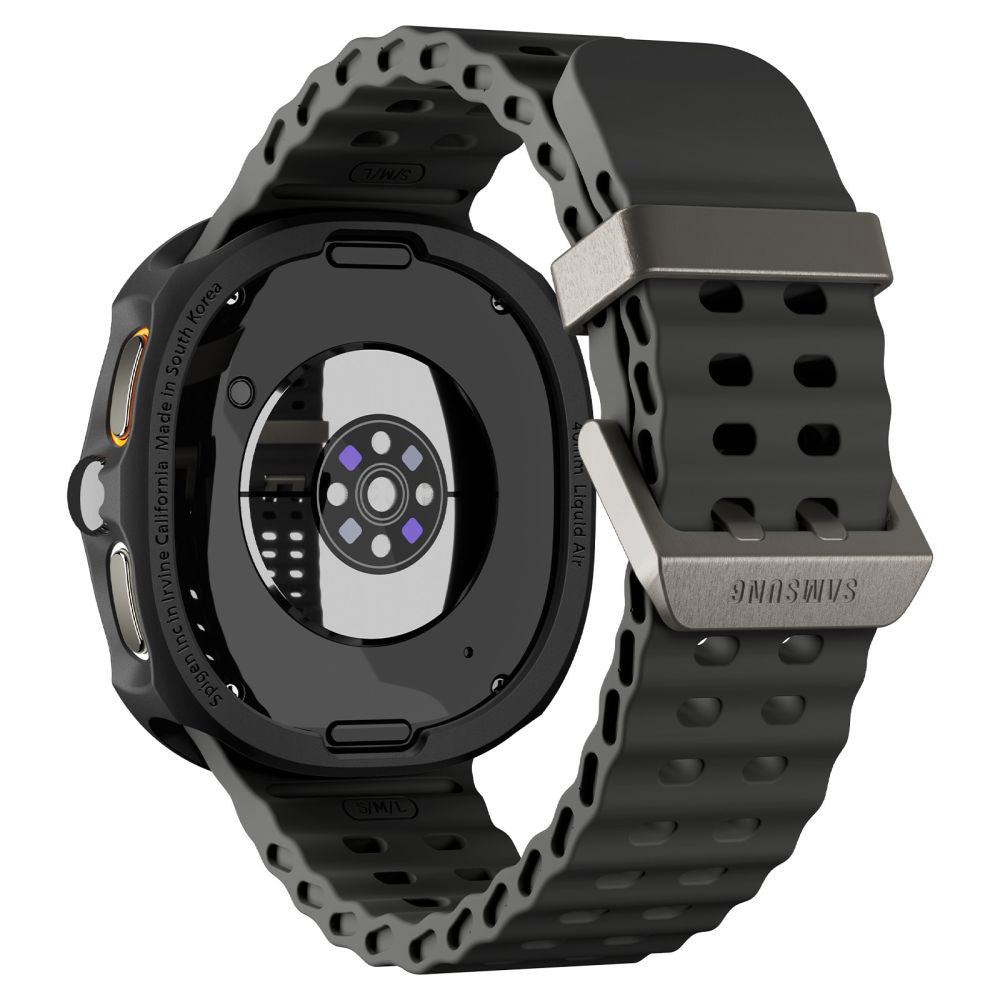 Калъф Spigen Liquid Air за Samsung Galaxy Watch8 44mm, Матиран Черен ACS09839