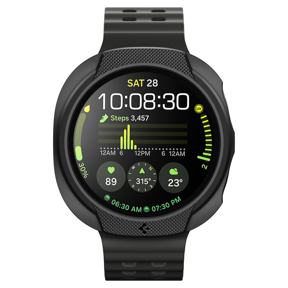 Калъф Spigen Liquid Air за Samsung Galaxy Watch8 44mm, Матиран Черен ACS09839