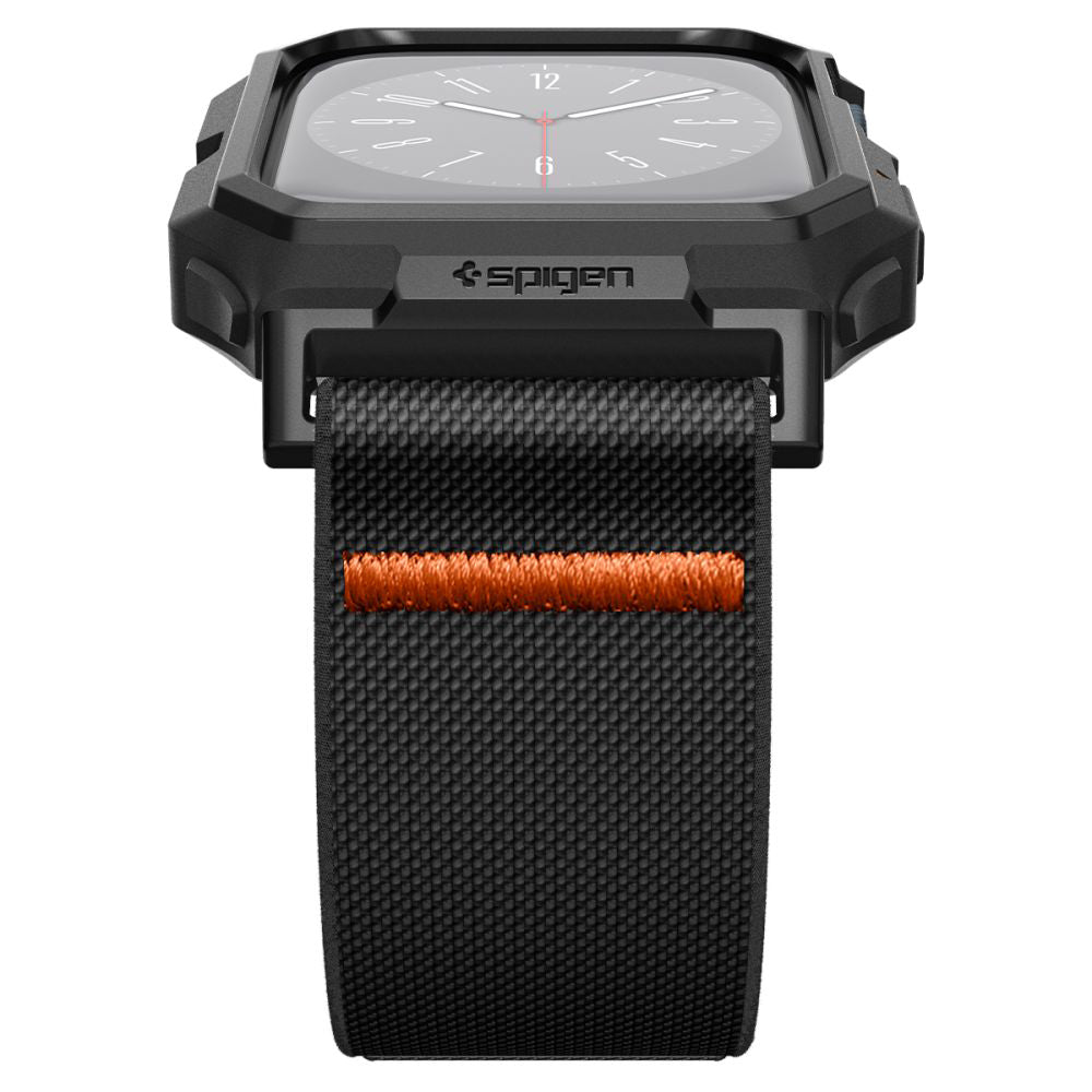 Калъф Spigen Lite Fit Pro за Apple Watch 44mm Series, Матово Черен ACS07103