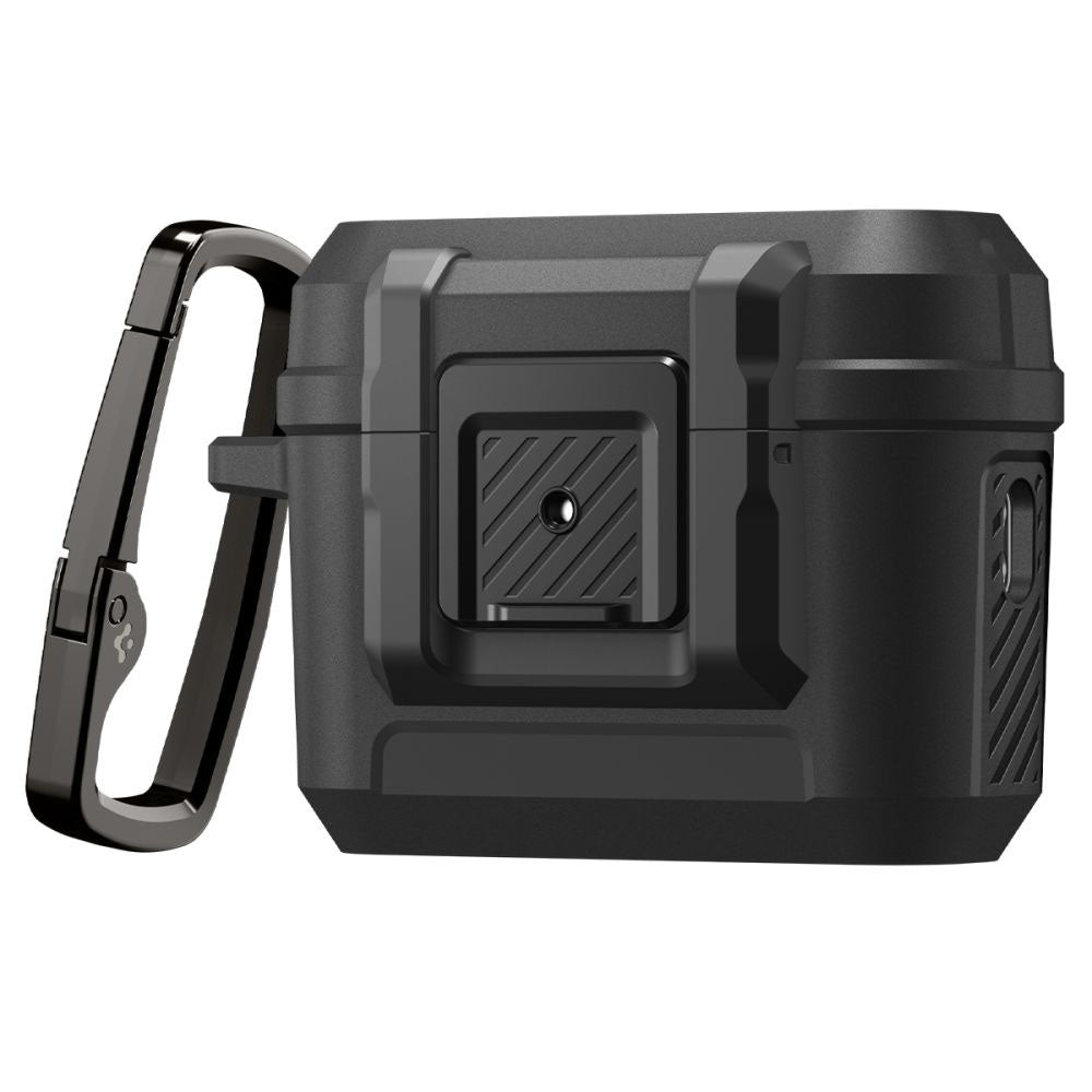 Калъф Spigen Lock Fit за Apple AirPods Pro 3, Матово Черен ACS09825