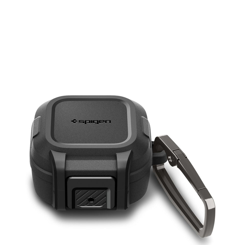 Калъф Spigen Lock Fit за Samsung Galaxy Buds4 / Buds4 Pro, Мат Черен ACS11202