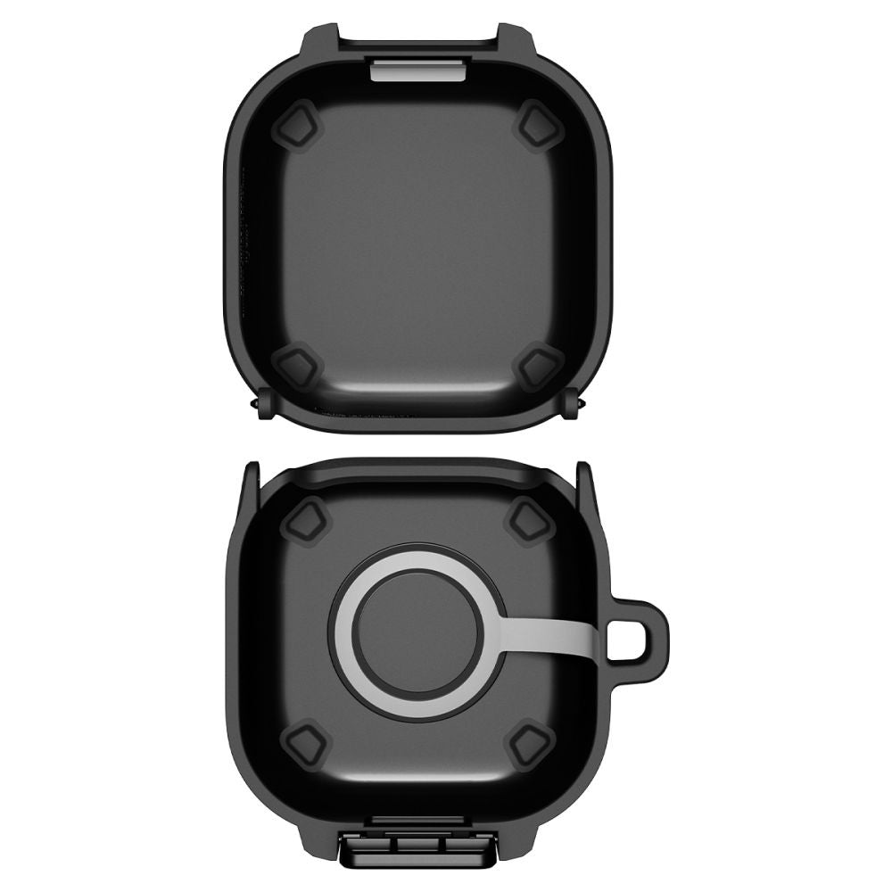 Калъф Spigen Lock Fit за Samsung Galaxy Buds4 / Buds4 Pro, Мат Черен ACS11202