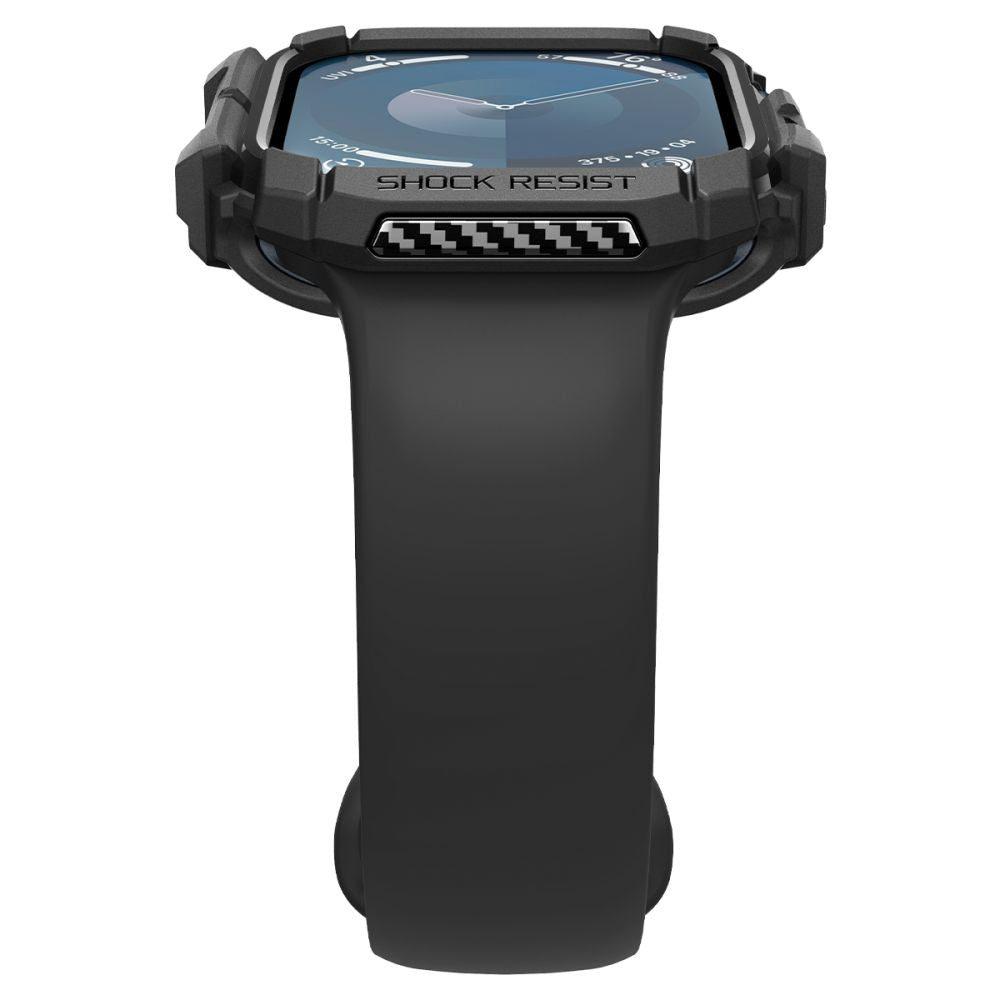 Калъф Spigen Rugged Armor за Apple Watch Series 10 / 11 42mm, Черен ACS08585