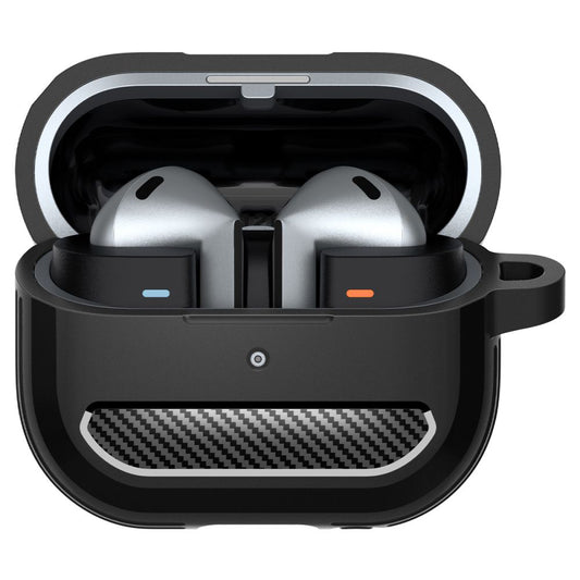 Калъф Spigen Rugged Armor за Samsung Galaxy Buds3 FE / Buds3 Pro / Buds3, Черен ACS08330