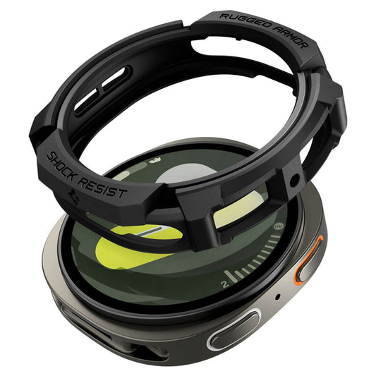 Калъф Spigen Rugged Armor за Samsung Galaxy Watch8 40mm, Черен ACS10004