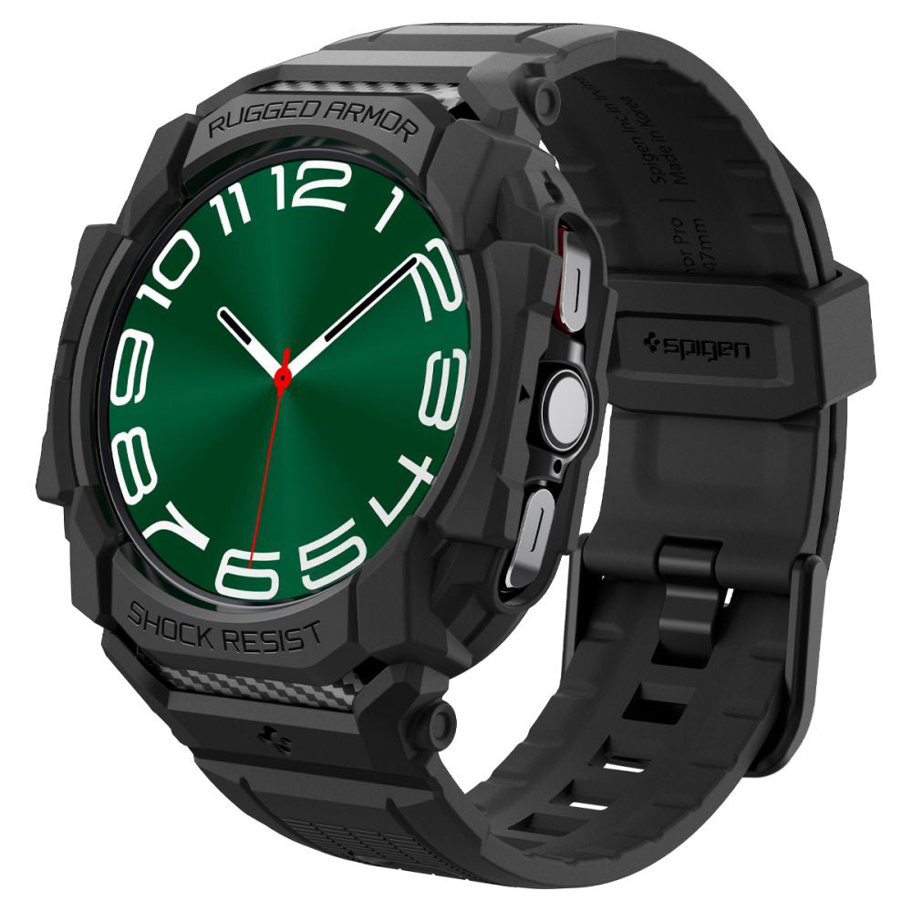 Калъф Spigen Rugged Armor Pro за Samsung Galaxy Watch Ultra, Черен ACS08427